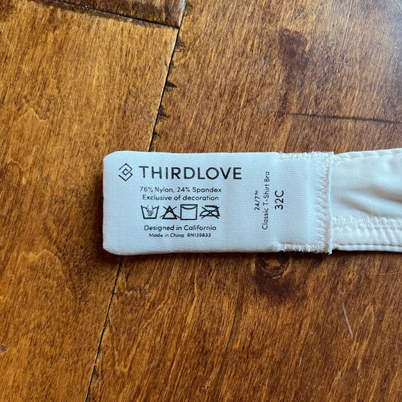 ThirdLove 24/7 Classic T-Shirt Bra 32C - Picture 6 of 9